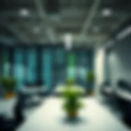 Innovative office space of a market research firm