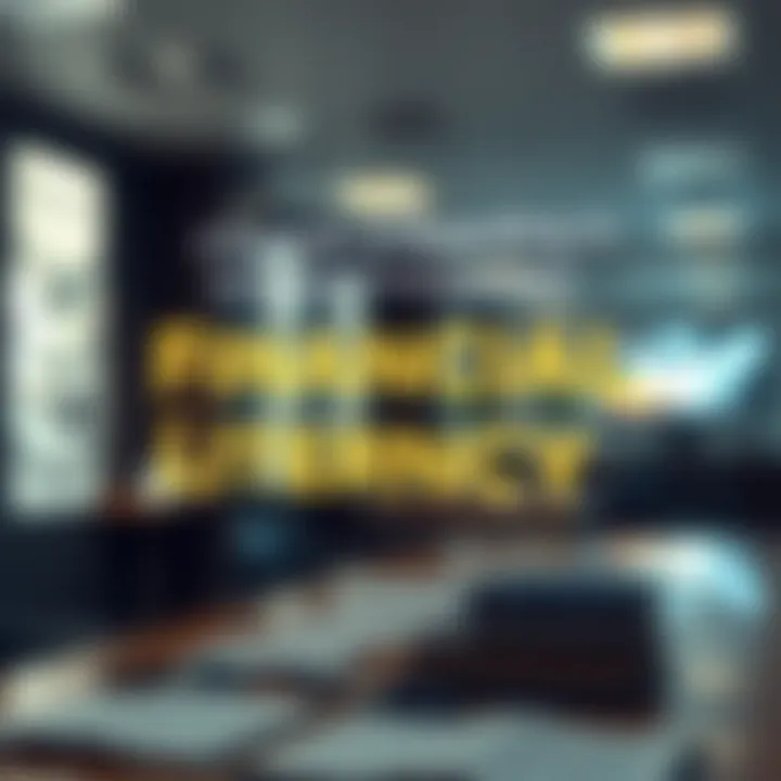 Enhancing Financial Literacy An infographic on financial literacy and branding