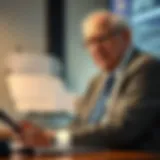 Warren Buffett analyzing BYD investment