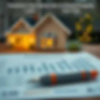 A graph showing financial implications of renting a property