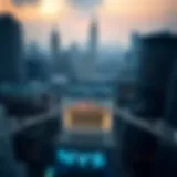 Aerial View of the NYSE Aerial view of the New York Stock Exchange building