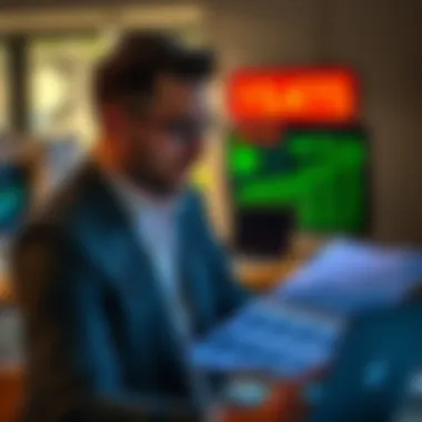 Leveraging Financial Information for Decisions Business owner making data-driven decisions