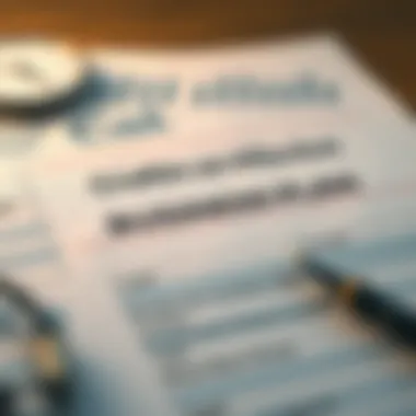 Crafting an Effective Business Plan Visual representation of a comprehensive business plan