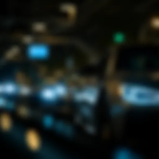 Luxury car rental experience