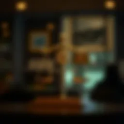 Visual representation of a corporation structure