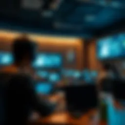 Virtual classroom environment for MBA courses