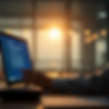 A user navigating through a password management tool on a Windows device