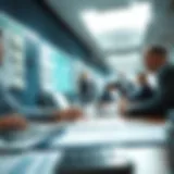 A strategic financial planning session