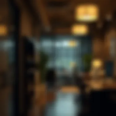 Office of a personal finance company with welcoming ambiance