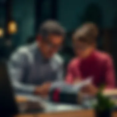 Strategic financial planning concept