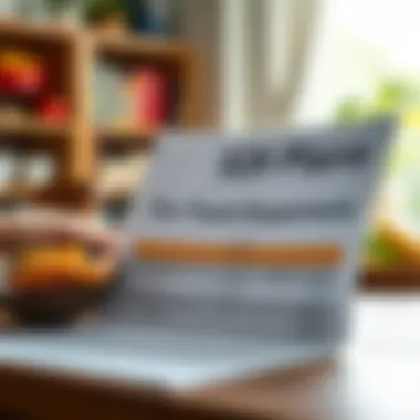 Illustration of a 529 plan document with food expenses highlighted