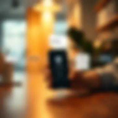 A graphical flow of digital transactions