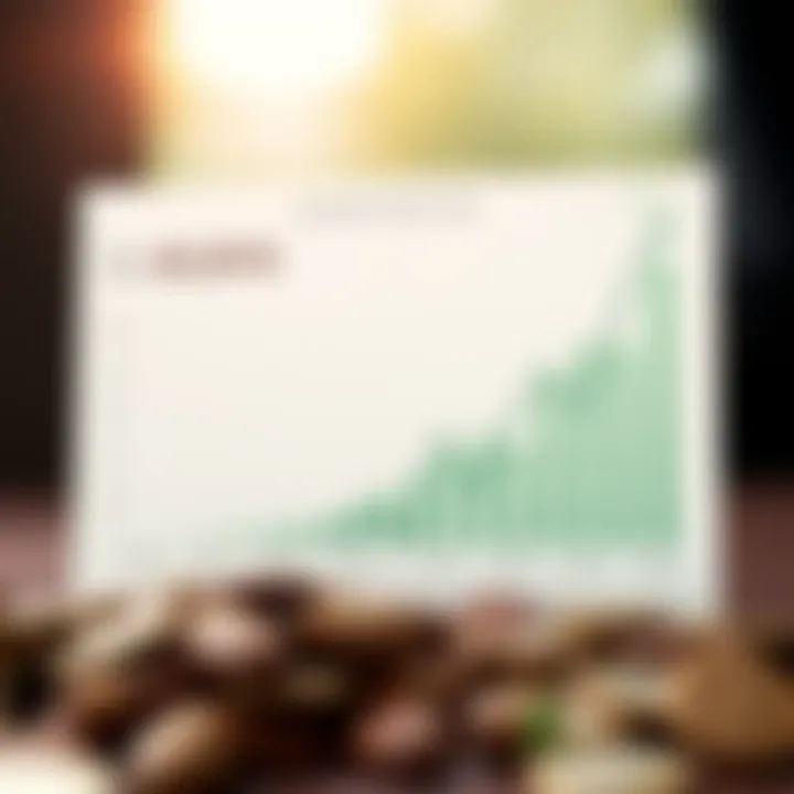 Investment Growth Over Time Graph showing growth of investments through Acorns