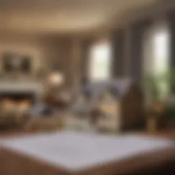 Representation of mortgage inquiries impacting credit scores