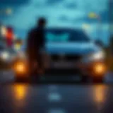 Conceptual representation of credit challenges in vehicle purchase