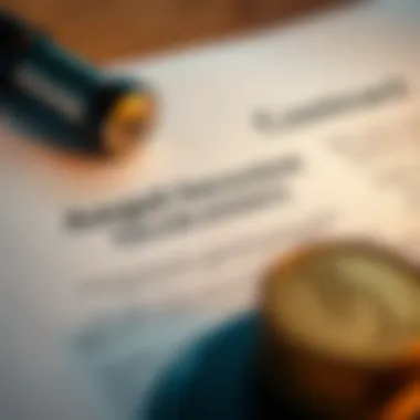 Understanding Legal Obligations in Contracts A close-up of legal documents illustrating contractual obligations