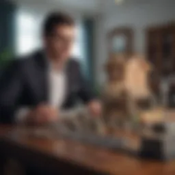 A financial expert analyzing real estate investment opportunities