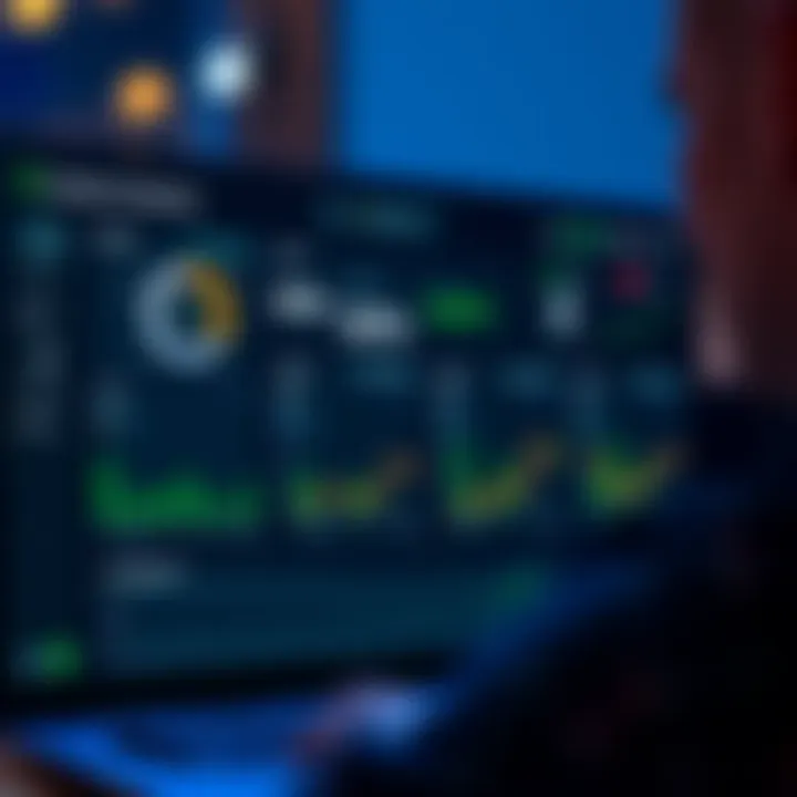 Detailed overview of Quicken 2021 dashboard.