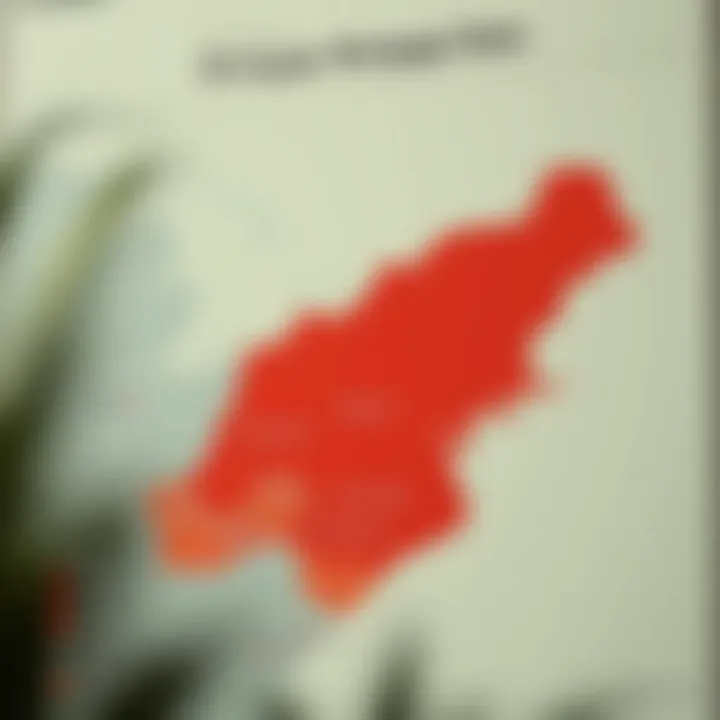 Regional Variations in Mortgage Rates Map illustrating regional mortgage rate variations