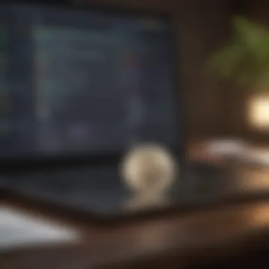 Effective Budget Management A balanced budget displayed on a laptop with financial documents