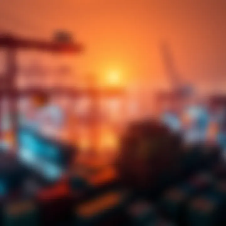 Global Trade Relations Involving China Visual representation of global trade relations