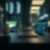 Visual representation of digital finance tools for tracking transactions