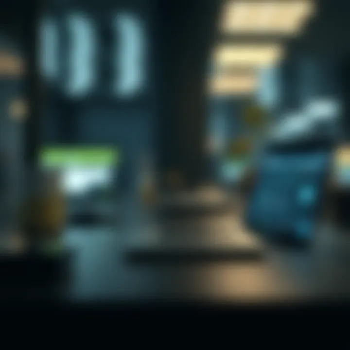 Visual representation of digital finance tools for tracking transactions