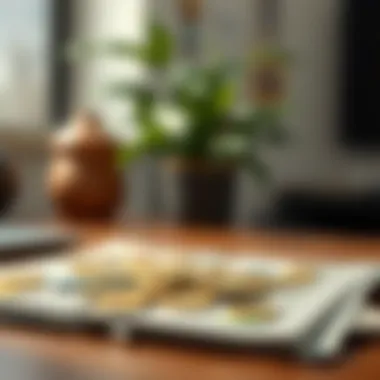 Conceptual image of financial literacy enhancement