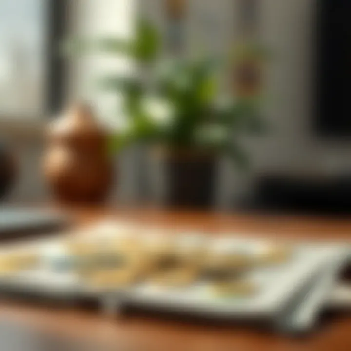 Conceptual image of financial literacy enhancement