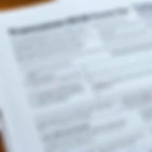 Detailed view of the Transamerica 403b withdrawal form with key sections highlighted