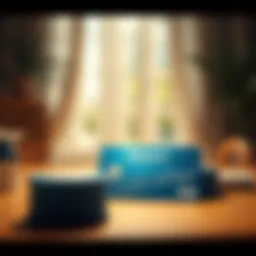 Conceptual representation of balance transfer cards