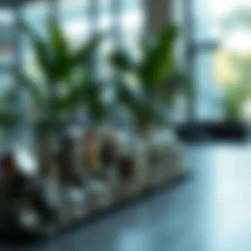 Visual representation of compound interest growth over time