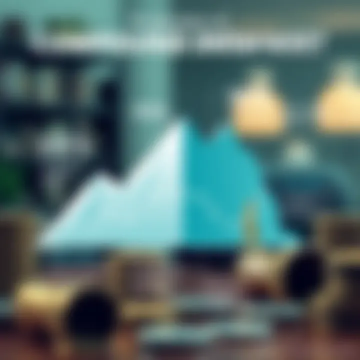 Infographic explaining the principles of compound interest