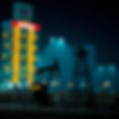 Impact of External Factors on Oil Prices Illustration of external factors affecting oil prices