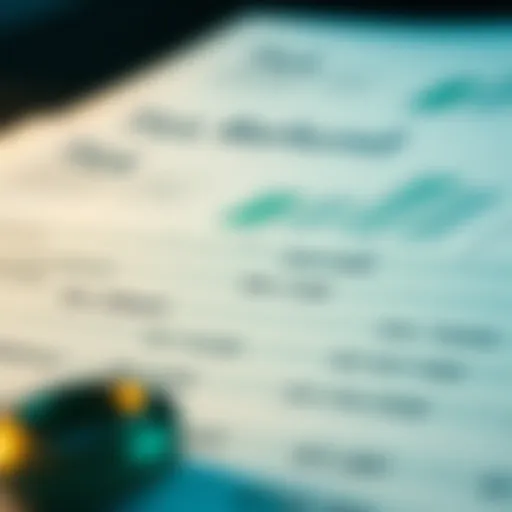 Visual representation of tax refund estimates