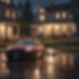 A visual representation of estimated hazard insurance coverage