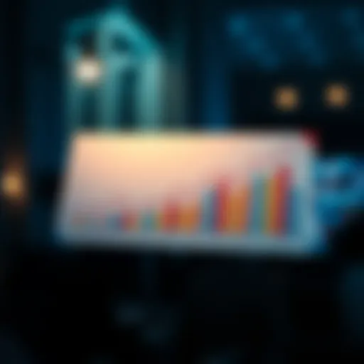 Graph illustrating effective financial communication strategies