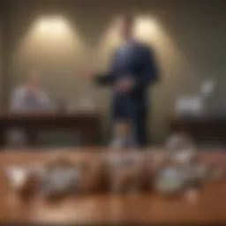 Diagram illustrating partial surrender in life insurance