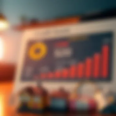 Credit Score Influences on Renting A detailed visual representation of a credit score chart