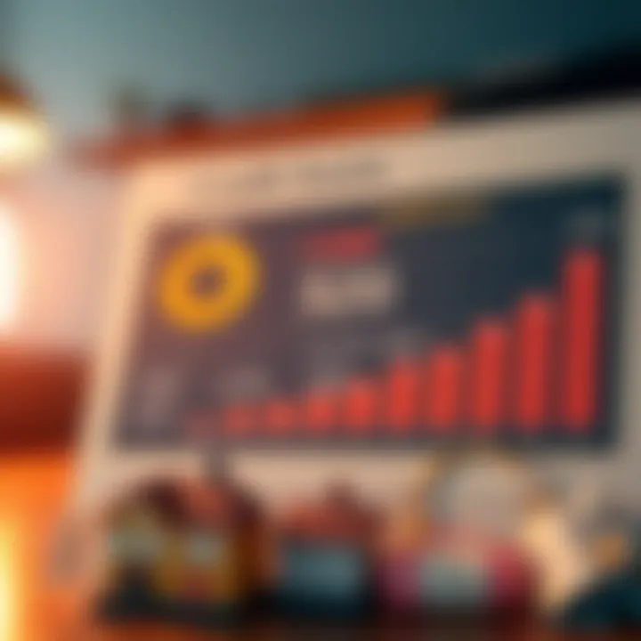 Credit Score Influences on Renting A detailed visual representation of a credit score chart