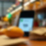 Visual representation of sales tax calculation through Square