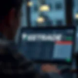 Visual representation of E*TRADE account setup.