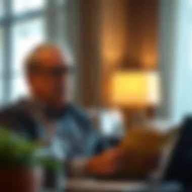 Discussing Retirement Strategies A financial planner discussing retirement strategies