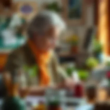 Balancing Work and Hobbies A fulfilling hobby pursued alongside part-time work